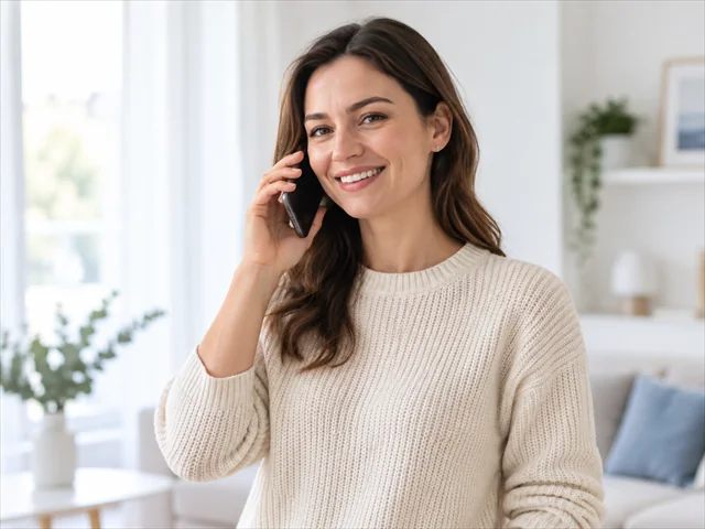 Clientă care solicită telefonic o estimare